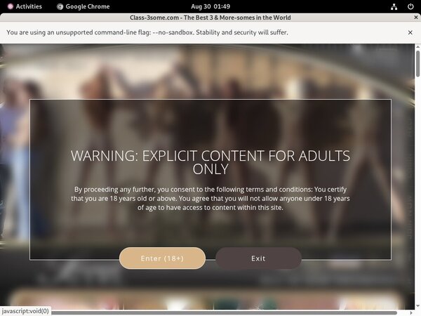 Class-3some.com Trial Member
