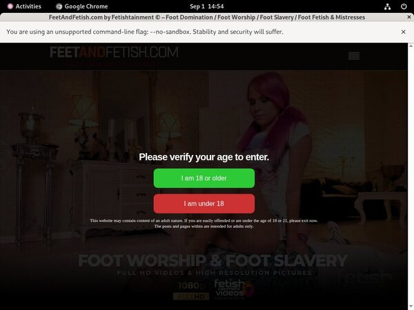 Feetandfetish.com Promo Trial
