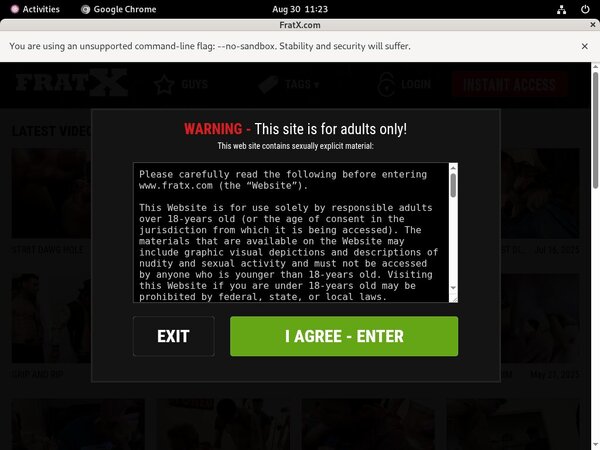 [Image: Fraternity-X-Membership-Discount.jpg]