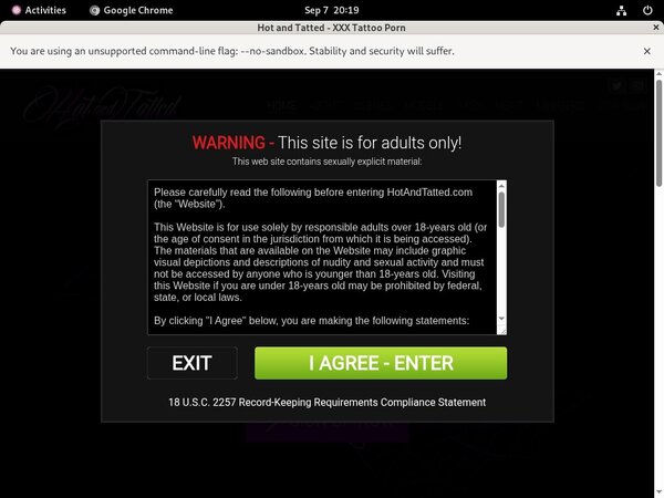 Hotandtatted.com Special Price