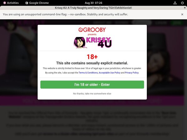 How To Get Into Krissy 4 U Free