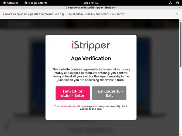 IStripper Percent Off