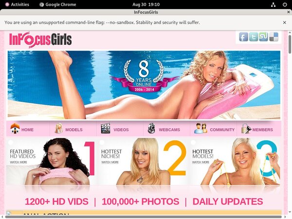 In Focus Girls Webbilling