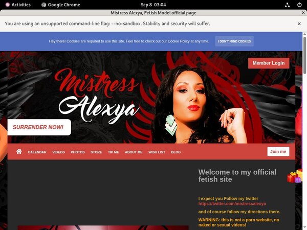Missalexya.com Mobile Pass