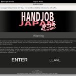 Premium Accounts Handjob Japan