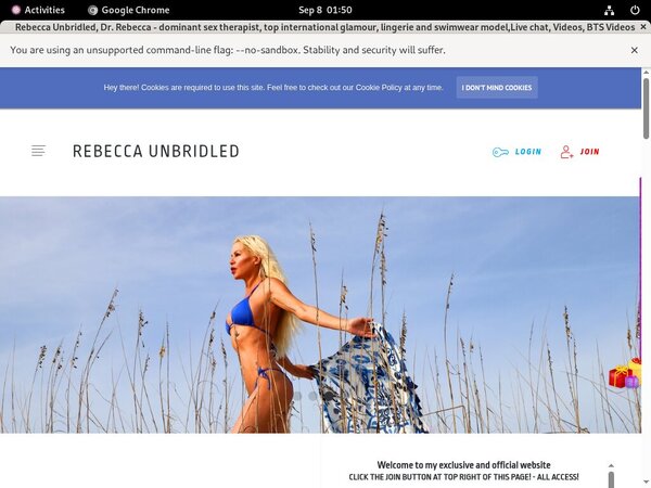 Rebecca  Unbridled Paysite