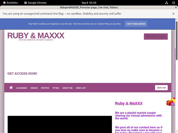 RubyandMaXXX Official Site