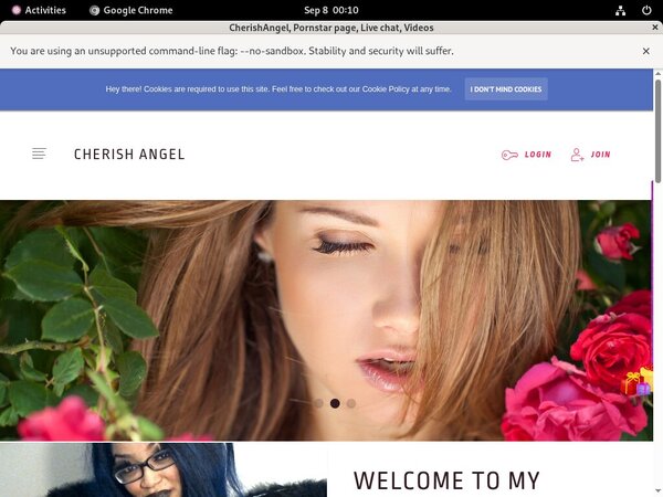Signup CherishAngel Paypal