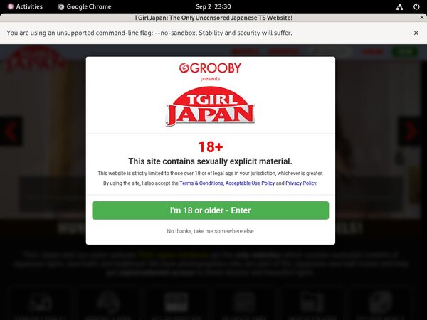 TGirl Japan One Time Discount