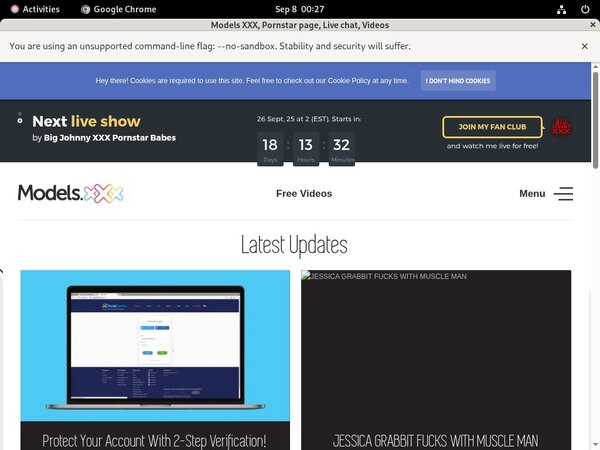 XXX Models Membership Discount