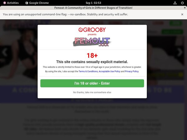 Femout Membership Account