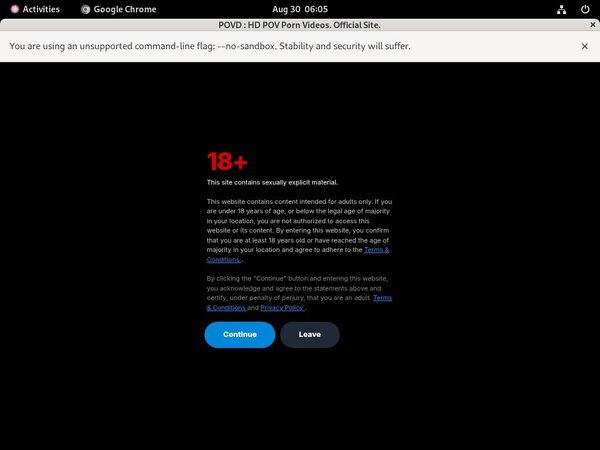 Free Password POVD