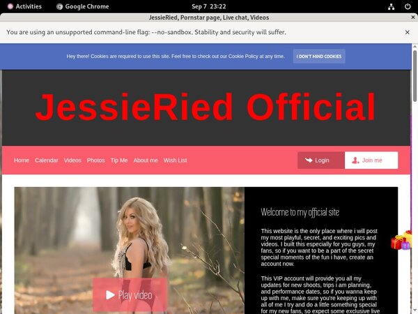 JessieRied Member Sign Up