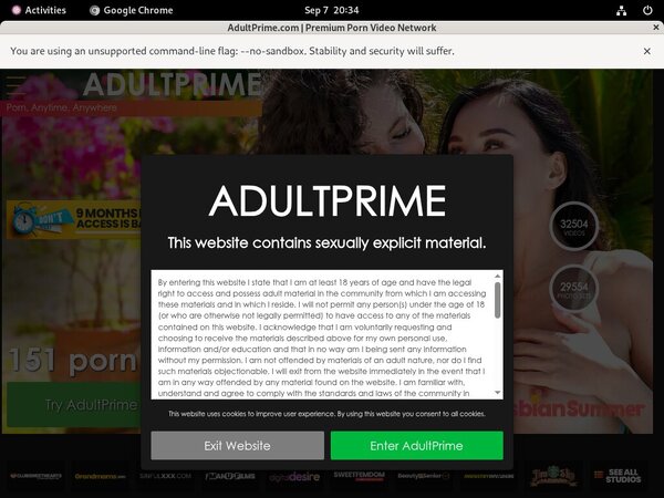 Adultprime Gratis Password