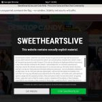 Free Sweetheartslive.com Login And Pass
