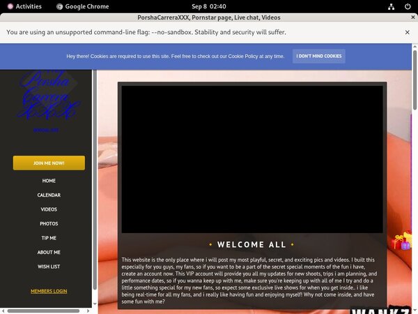 PorshaCarreraXXX Passwords Accounts