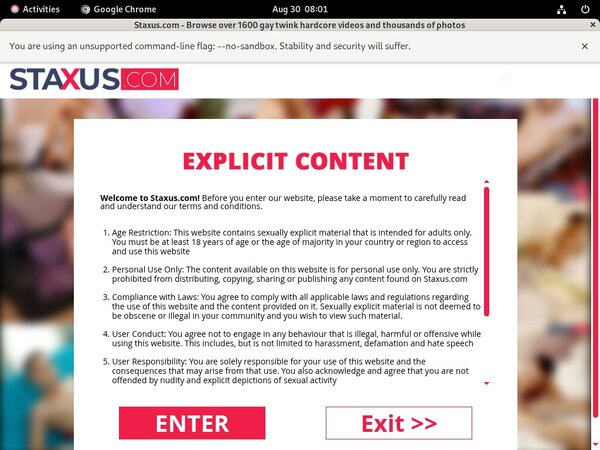 Where To Get Free Staxus.com Account
