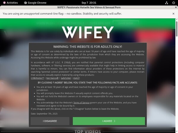 Create Wifey Account