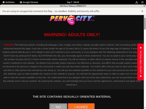 Perv City Free Account